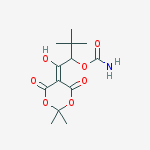 Structure of tert-butyl 2-(2,2-diMethyl-4,6-dioxo-1,3-dioxan-5-ylidene)-2-hydroxyethylcarbaMate
