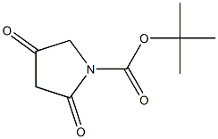 Structure of tert-butyl 2,4-dioxopyrrolidine-1-carboxylate