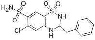 Structure of BENZYLHYDROCHLOROTHIAZIDE-D5