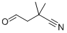 Structure of 2,2-DIMETHYL-SUCCINALDEHYDONITRILE