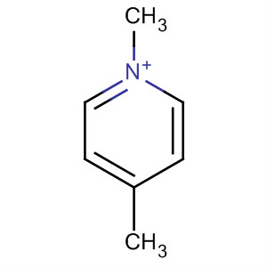 Structure of Pyridinium, 1,4-dimethyl-