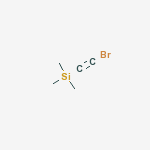 Structure of (Bromoethynyl)(trimethyl)silane