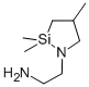 Structure of N-AMINOETHYL-AZA-2,2,4-TRIMETHYLSILACYCLOPENTANE