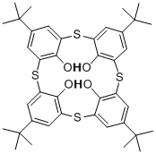 Structure of 4-TERT-BUTYLTHIACALIX[4]ARENE