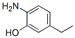 Structure of Phenol, 2-amino-5-ethyl-