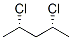 Chemical structure of (2R,4S)-2,4-Dichloropentane