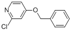 2-氯-4-苄氧基吡啶结构式