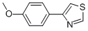 Structure of 4-(4-METHOXY-PHENYL)-THIAZOLE