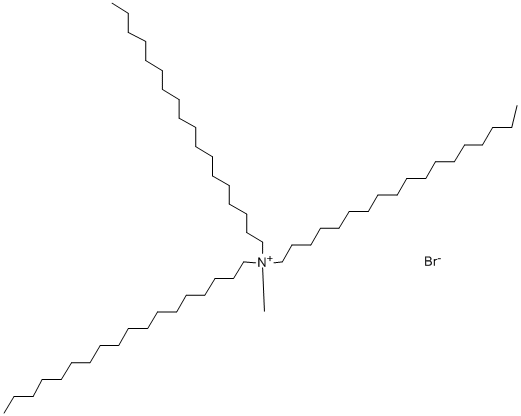 Structure of Methyltrioctadecylammonium bromide