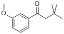 Structure of 3,3-DIMETHYL-3-METHOXYBUTYROPHENONE