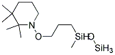 Structure of (TETRAMETHYLPIPERIDINYL)OXYPROPYLMETHYLSILOXANE-DIMETHYLSILOXANE COPOLYMER, TRIMETHYLSILOXY TERMINATED