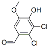 Structure of 5,6-CHLOROVANILLIN