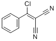 Structure of ALPHA-CHLOROBENZYLIDENEMALONONITRILE