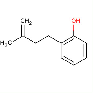 Structure of Phenol, 2-(3-methyl-3-butenyl)-