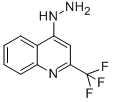 Structure of 1-[2-(TRIFLUOROMETHYL)-4-QUINOLYL]HYDRAZINE