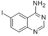 Structure of 6-IODO-QUINAZOLIN-4-YLAMINE