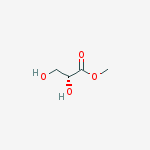 (R)-2,3-dihydroxypropionic acid methyl ester结构式