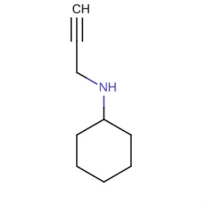 Structure of Cyclohexanamine, N-2-propynyl-