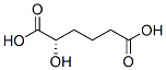 Structure of (2S)-2-hydroxy-hexanedioic acid