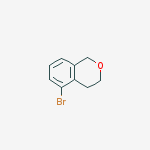 5-bromo-3,4-dihydro-1h-isochromene结构式