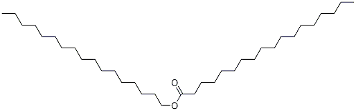 Structure of heptadecyl octadecanoate