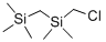 Structure of (TRIMETHYLSILYLMETHYL)DIMETHYLCHLOROMETHYLSILANE
