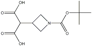 Structure of 2-(1-tert-butoxy carbonyl azetidin-3-yl) malonic acid