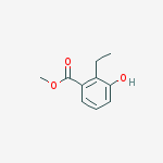 Structure of Methyl 2-ethyl-3-hydroxybenzoate