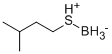 Structure of BORANE-ISOAMYL SULFIDE COMPLEX