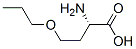 Structure of L-Homoserine, O-propyl-