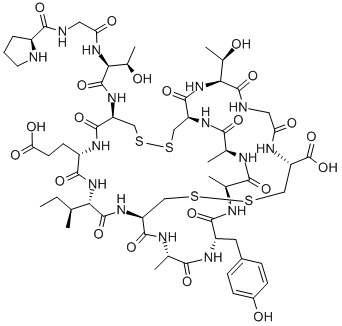 Structure of GUANYLIN (HUMAN)