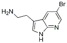 Structure of 1H-Pyrrolo[2,3-b]pyridine-3-ethanaMine, 5-broMo-