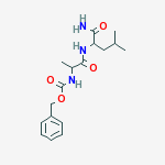Structure of BENZYL N-[1-[(1-CARBAMOYL-3-METHYL-BUTYL)CARBAMOYL]ETHYL]CARBAMATE