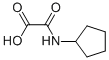 Structure of (cyclopentylamino)(oxo)acetic acid