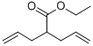 Structure of ETHYL-2-(2-ALLYL)-4-PENTENOTATE