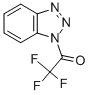 Structure of 1-TRIFLUOROMETHYLACETYLBENZOTRIAZOLE&