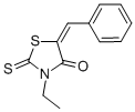 5-Benzylidene-3-ethyl rhodanine结构式