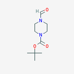 Structure of tert-butyl 4-formylpiperazine-1-carboxylate