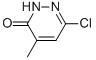 Structure of 6-chloro-4-methyl-2H-pyridazin-3-one