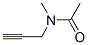 Structure of N-Methyl-N-(2-propynyl)acetamide