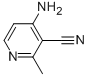 3-Pyridinecarbonitrile,4-amino-2-methyl-结构式