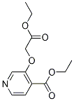 Ethyl 3-(2-ethoxy-2-oxoethoxy)isonicotinate结构式