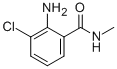 Structure of 2-Amino-3-chloro-N-methylbenzamide