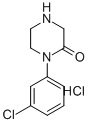 1-(3-氯苯基)-2-酮哌嗪盐酸盐结构式