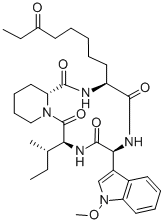 Structure of APICIDIN