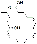 (5Z,8Z,11Z,14Z,16R)-16-hydroxyicosa-5,8,11,14-tetraenoic acid结构式