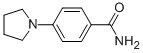 Structure of 4-(PYRROLIDIN-1-YL)BENZAMIDE