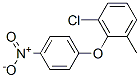 Structure of 3-chloro-2-(4-nitrophenoxy)toluene