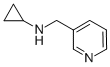 环丙基-吡啶-3-甲胺结构式