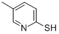 Structure of 2-MERCAPTO-5-METHYLPYRIDINE